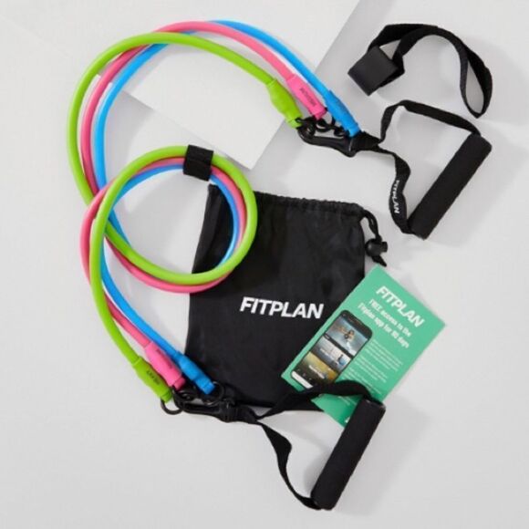 Fitplan 3 In 1 Resistance Band Kit + 3 Month App Subscription! - Picture 1 of 2